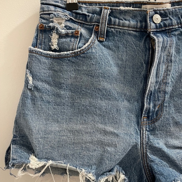Abercrombie & Fitch The Mom Short - High Rise CURVE LOVE - Picture 5 of 8